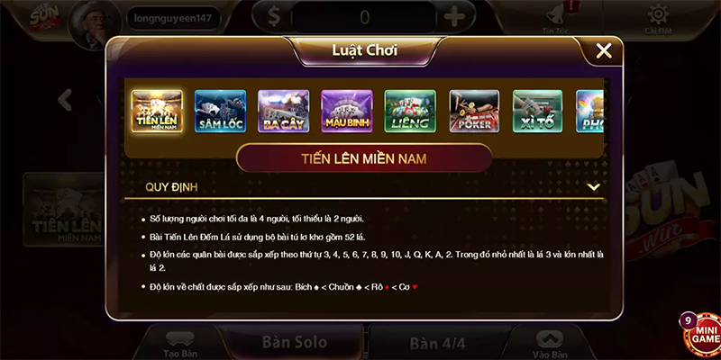 Hiểu đúng về thuật ngữ cũng như luật chơi trong game bài tiến lên